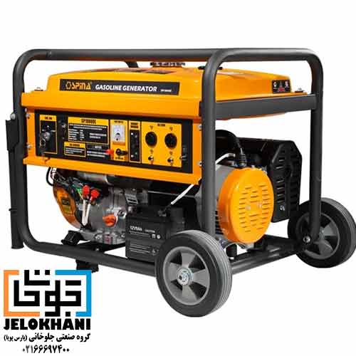 موتور برق اسپینا | سه گانه سوز| استارتی |8.5 کیلووات | ATS دار  | SP19000E-3FUELS